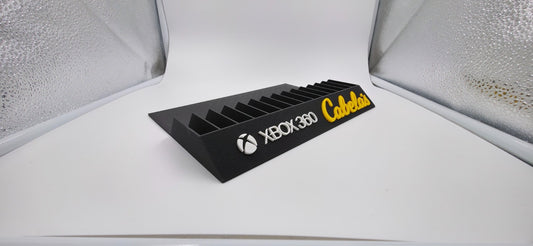 Cabelas Xbox 360 Display Stand 14.15 Slots Made in 3D