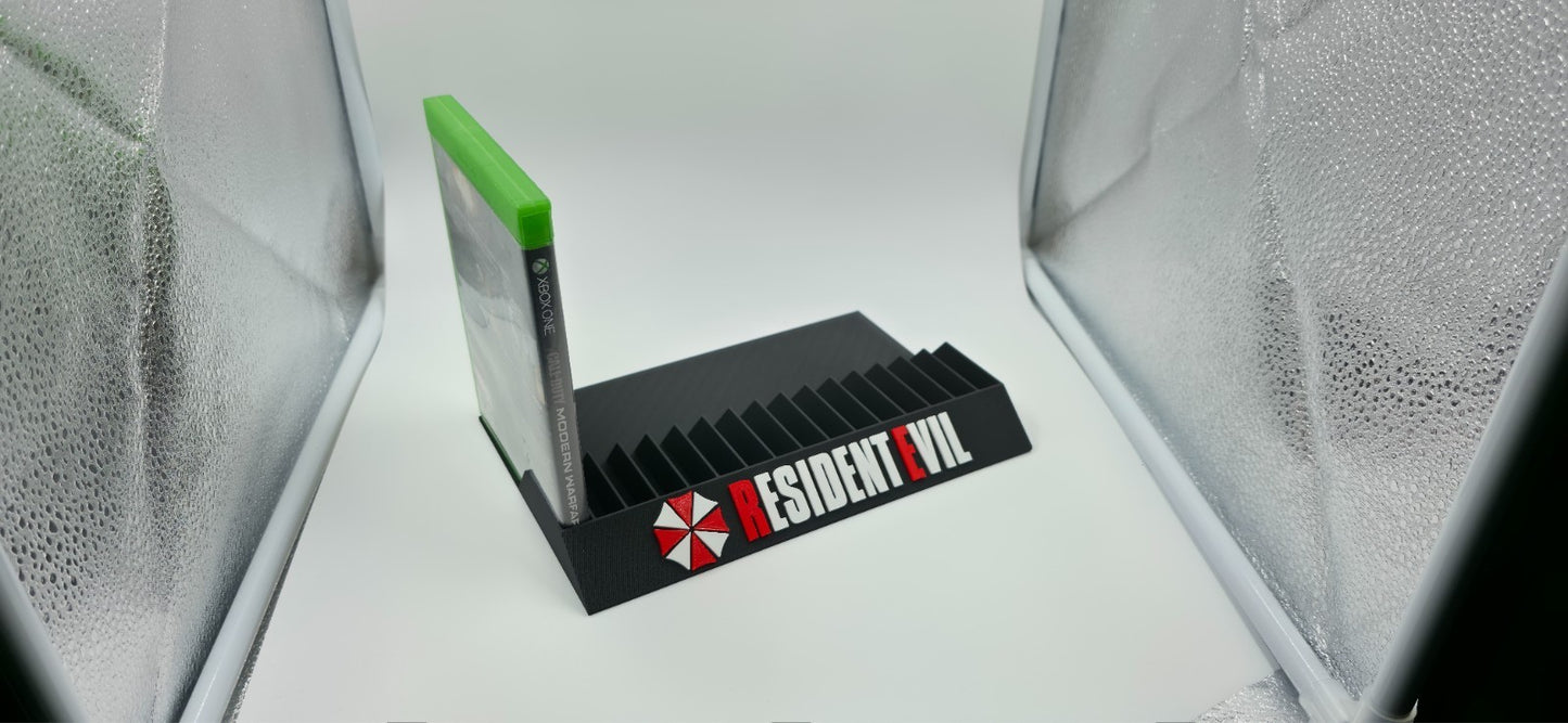Expositor Stand Resident Evil XBOX ONE 12,14,15,16 Ranuras 3D