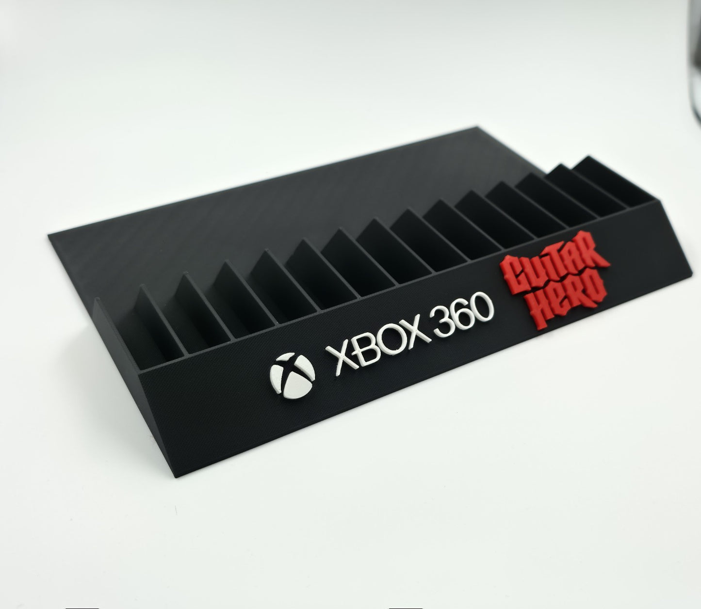 Expositor Guitar hero xbox 360 10,12,14,15 Ranuras hecho en 3D