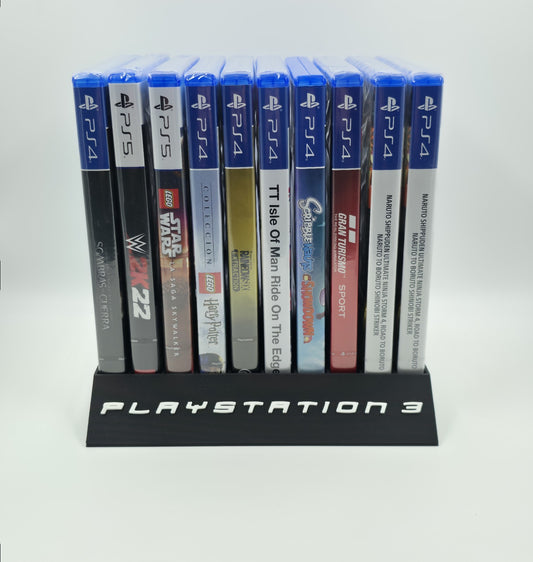 Expositor Stand Sony Playstation 3 PS3 8,10,12,14,15 Ranuras  hecho en 3D