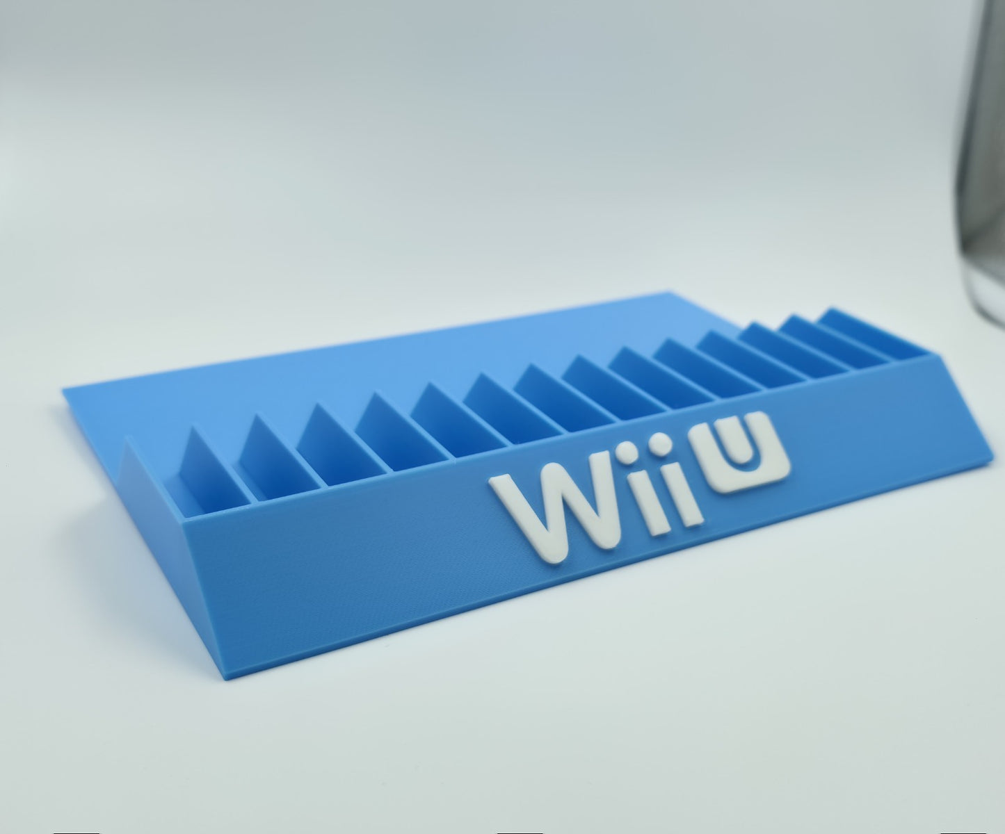 Expositor Stand 8,10,12,14,15 Ranuras juegos Nintendo WII U hecho en 3D