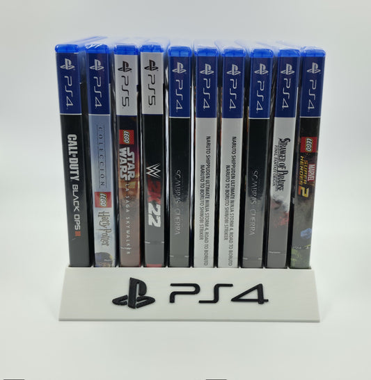 Expositor Stand Sony Playstation 4 PS4 8,10,12,14,15 Ranuras  hecho en 3D