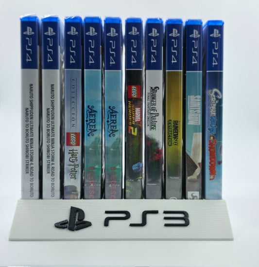 Expositor Stand Sony Playstation 3 PS3 8,10,12,14,15 Ranuras  hecho en 3D