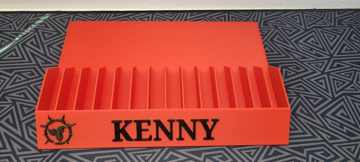Expositor Stand Personalizado 8,10,12,14,15,16,18,20 Ranuras 3D ps2,ps4,ps5 xbox