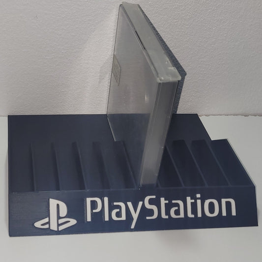 Expositor Stand 8,10,12 Ranuras juegos Sony PS1 Playstation 1 PSX hecho en 3D