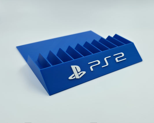 Expositor Stand Sony Playstation 2 PS2 8,10,12,14,15 Ranuras  hecho en 3D