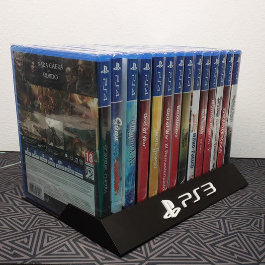 Expositor Stand Sony Playstation 3 PS3 8,10,12,14,15 Ranuras  hecho en 3D