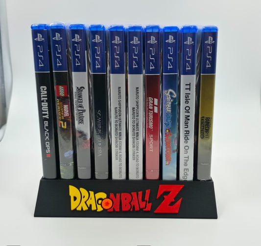 Expositor Stand Dragon ball Z ps2,ps4,ps5 xbox 360  8,10,12,14,15 Ranuras 3D