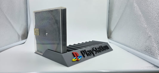 Expositor Stand Sony Playstation PS1 PSX PAL  8,10,12 Ranuras 3D