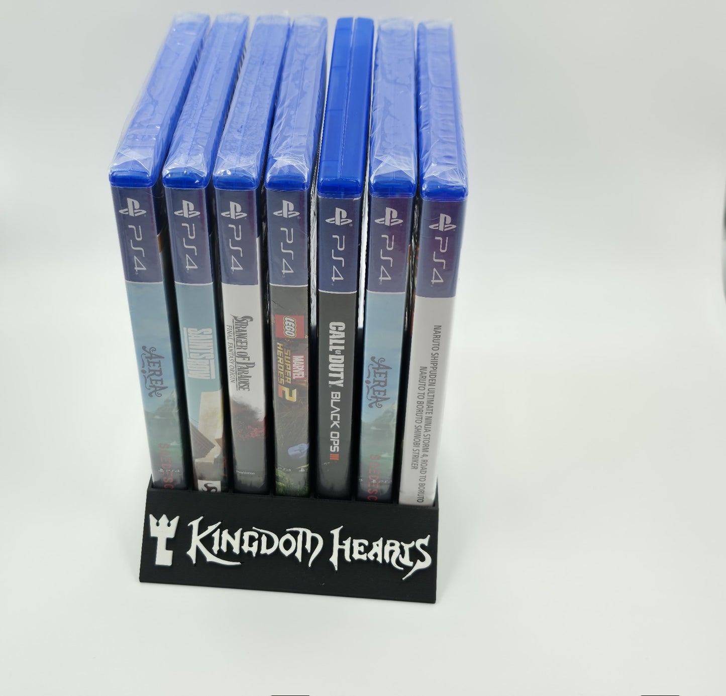 Expositor Stand Kingdom Hearts ps2,ps4,ps5 xbox 360  8,10,12,14,15 Ranuras 3D