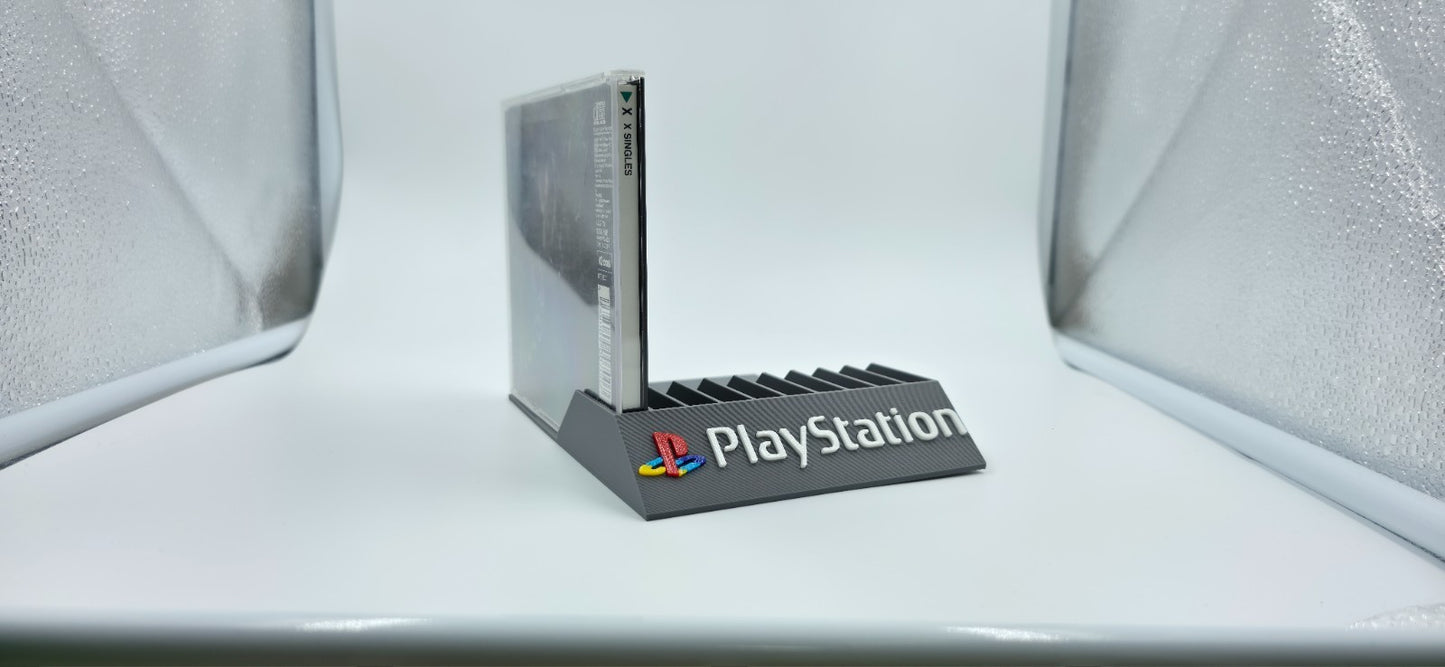 Expositor Stand Sony Playstation PS1 PSX NTSC  8,10,12,14,15,16,18,20 Ranuras 3D