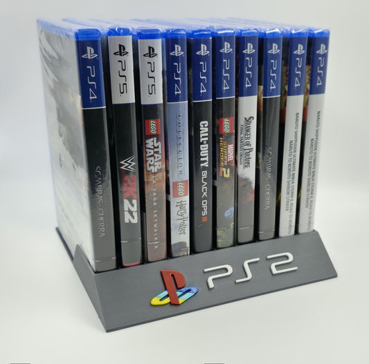 Expositor Stand Sony Playstation 2 PS2 8,10,12,14,15 Ranuras 3D