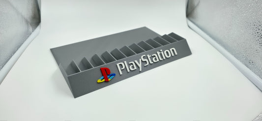 Expositor Stand Sony Playstation PS1 PSX PAL  8,10,12 Ranuras 3D