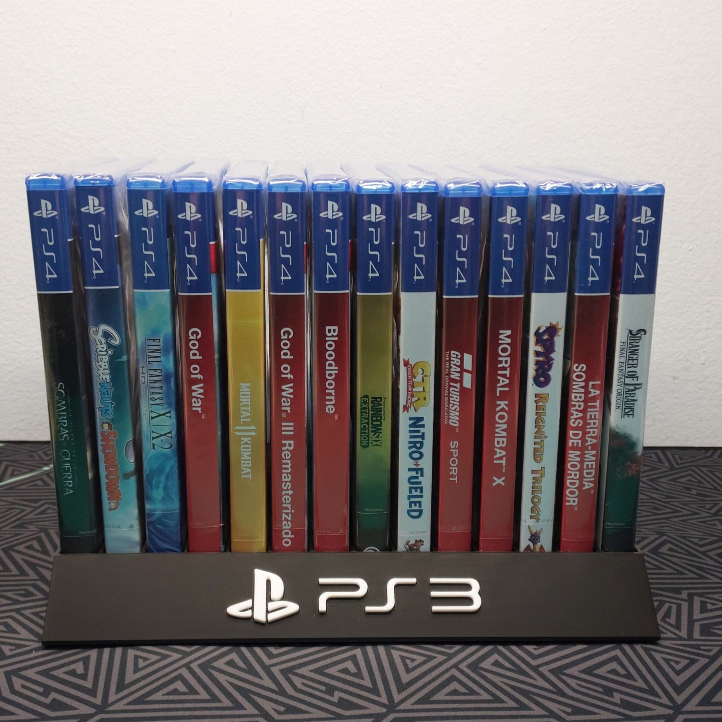 Expositor Stand Sony Playstation 3 PS3 8,10,12,14,15 Ranuras  hecho en 3D