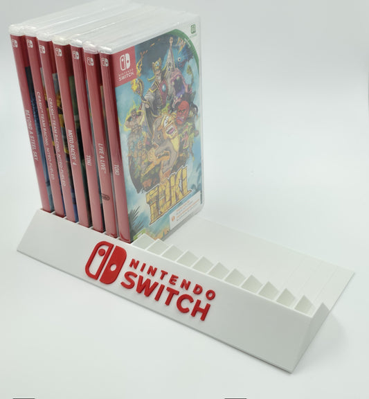 Expositor Stand Nintendo Switch 8,10,12,14,15,16,18 Ranuras  hecho en 3D