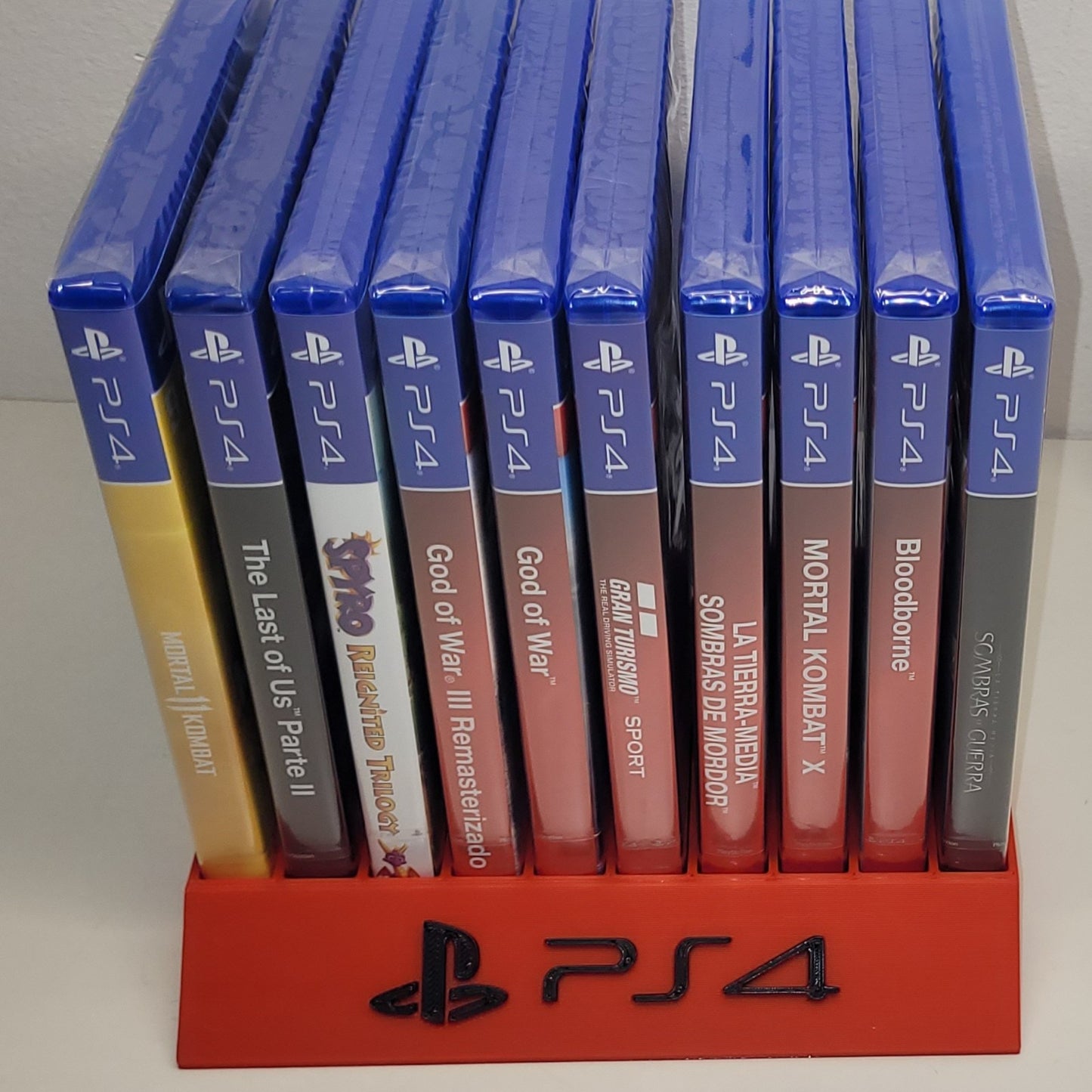 Expositor Stand Sony Playstation 4 PS4 8,10,12,14,15 Ranuras  hecho en 3D