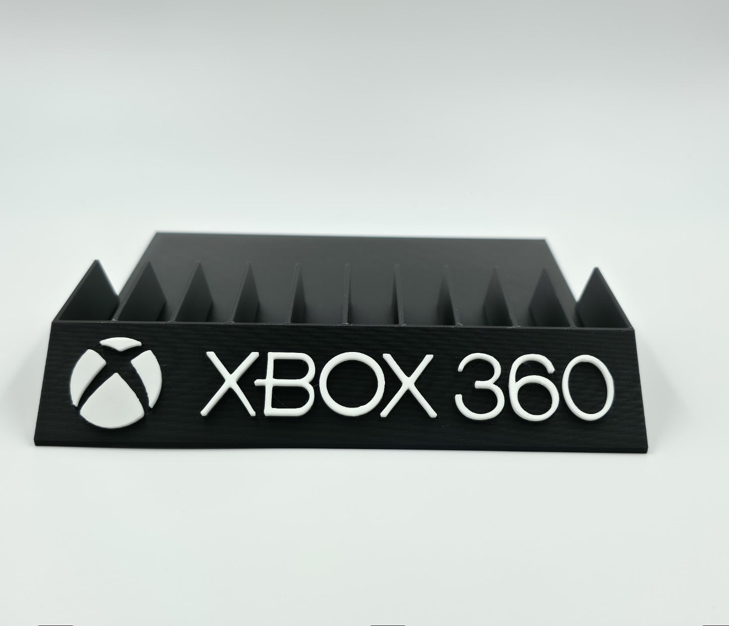Expositor Stand 8,10,12,14,15 Ranuras juegos Xbox 360 hecho en 3D personalizado