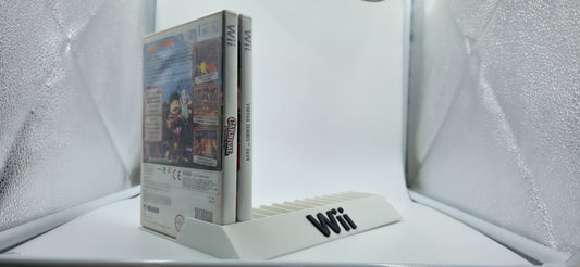 Expositor Stand 8,10,12,14,15 Ranuras juegos Nintendo WII hecho en 3D