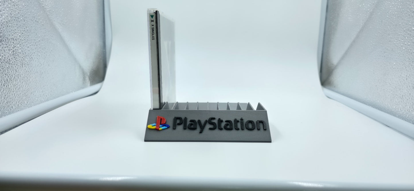 Expositor Stand Sony Playstation PS1 PSX NTSC  8,10,12,14,15,16,18,20 Ranuras 3D