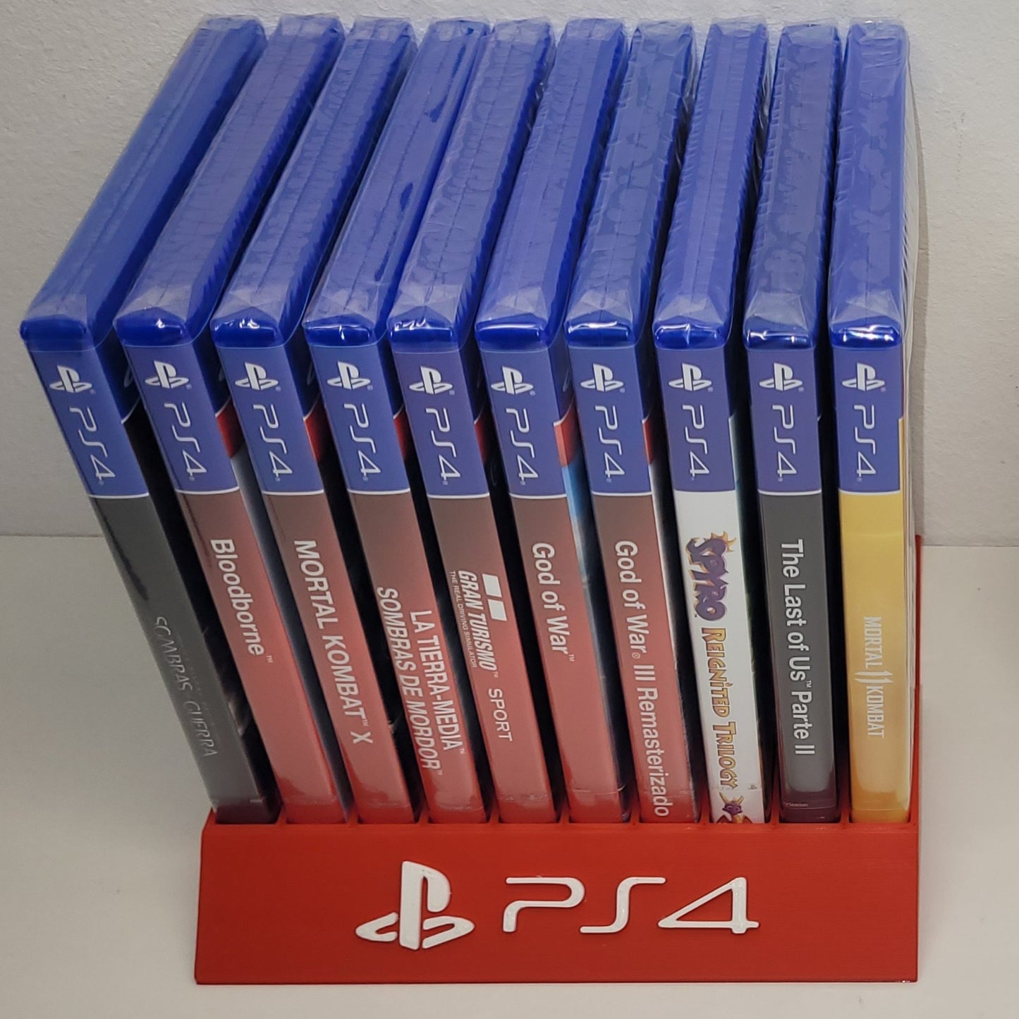 Expositor Stand Sony Playstation 4 PS4 8,10,12,14,15 Ranuras  hecho en 3D
