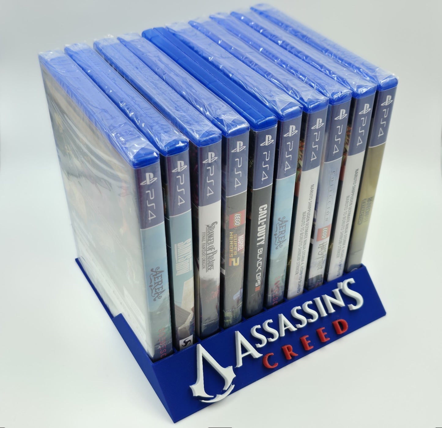 Expositor Assassins creed ps2,ps4,ps5 xbox 360, xbox, gc, wii, wii u 10,12,14,15 Ranuras