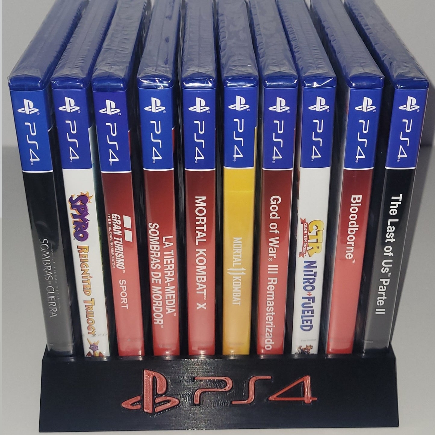 Expositor Stand Sony Playstation 4 PS4 8,10,12,14,15 Ranuras  hecho en 3D