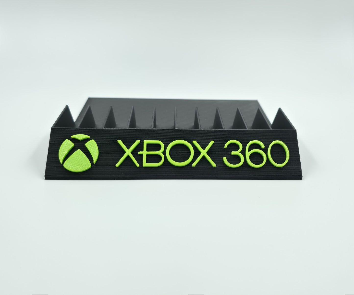 Expositor Stand 8,10,12,14,15 Ranuras juegos Xbox 360 hecho en 3D personalizado