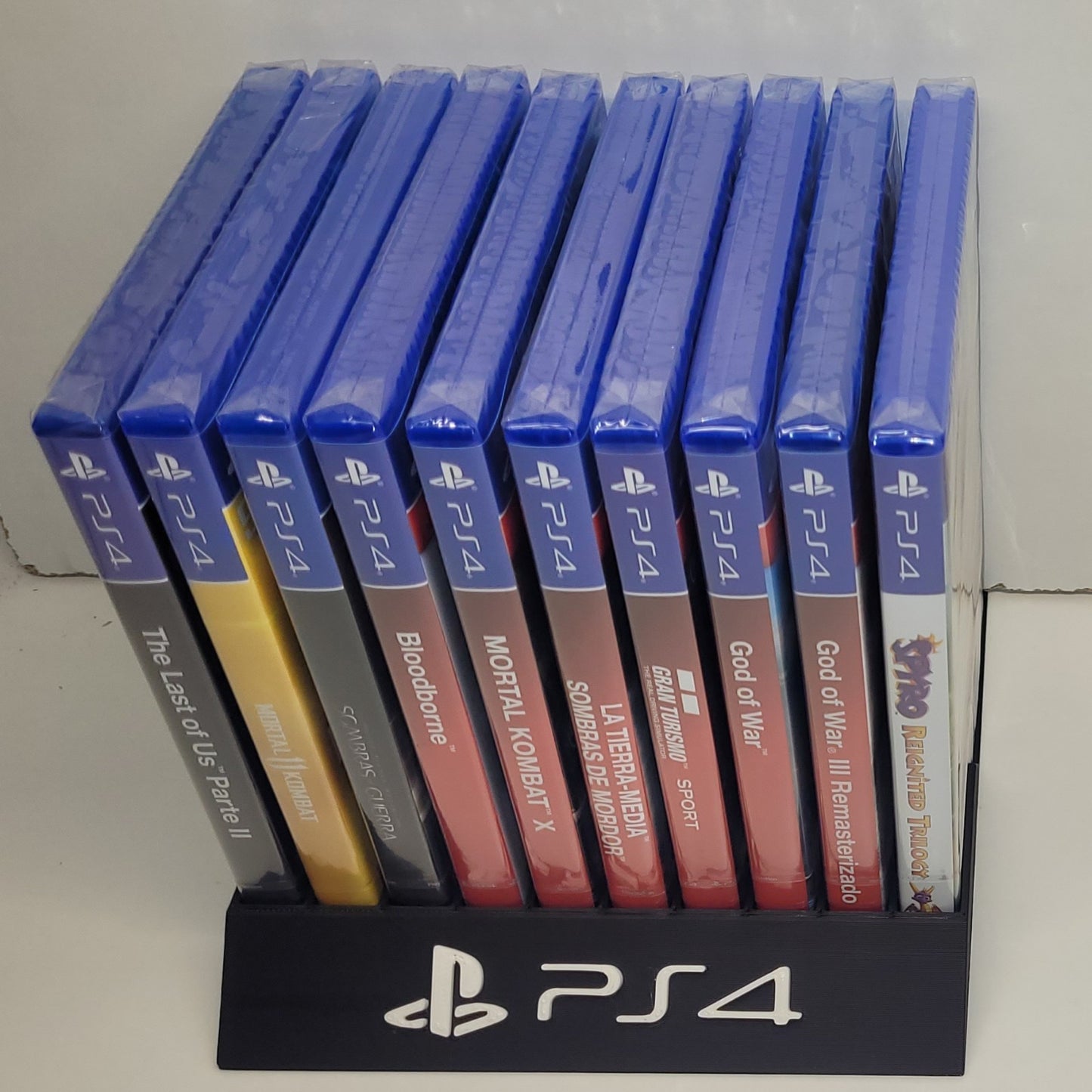Expositor Stand Sony Playstation 4 PS4 8,10,12,14,15 Ranuras  hecho en 3D