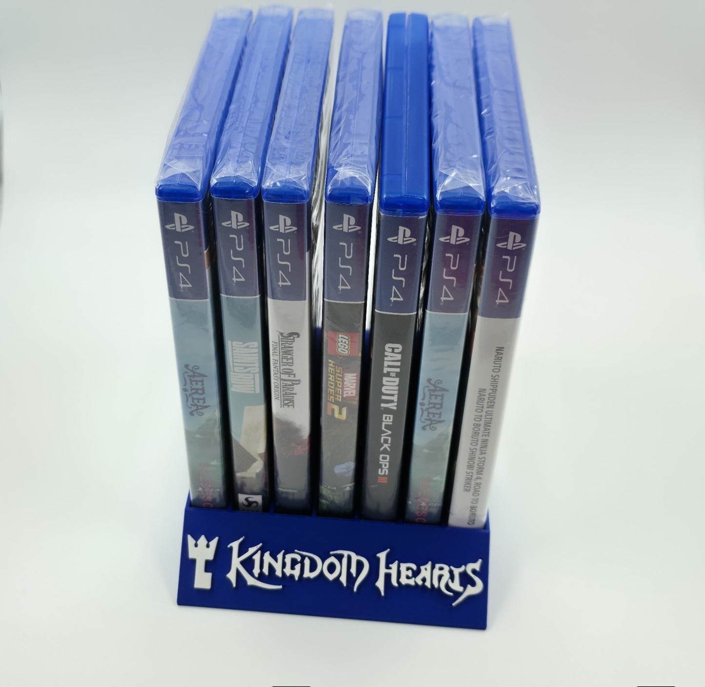 Expositor Stand Kingdom Hearts ps2,ps4,ps5 xbox 360  8,10,12,14,15 Ranuras 3D