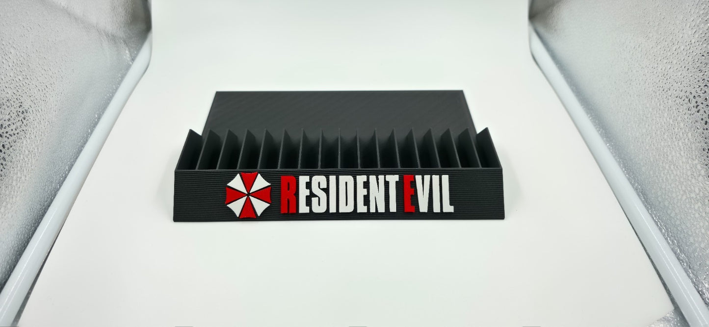 Expositor Stand Resident Evil XBOX ONE 12,14,15,16 Ranuras 3D