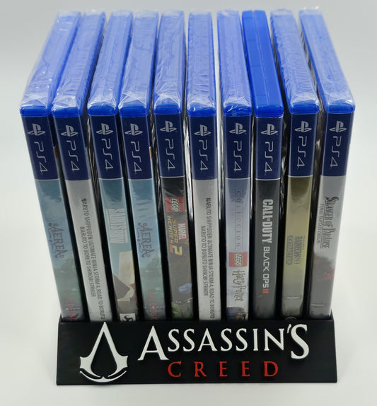 Expositor Assassins creed ps2,ps4,ps5 xbox 360, xbox, gc, wii, wii u 10,12,14,15 Ranuras