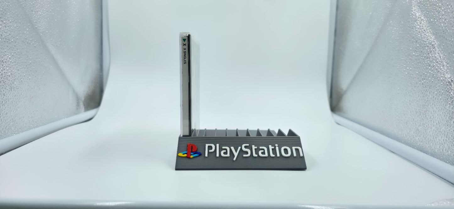 Expositor Stand Sony Playstation PS1 PSX NTSC  8,10,12,14,15,16,18,20 Ranuras 3D