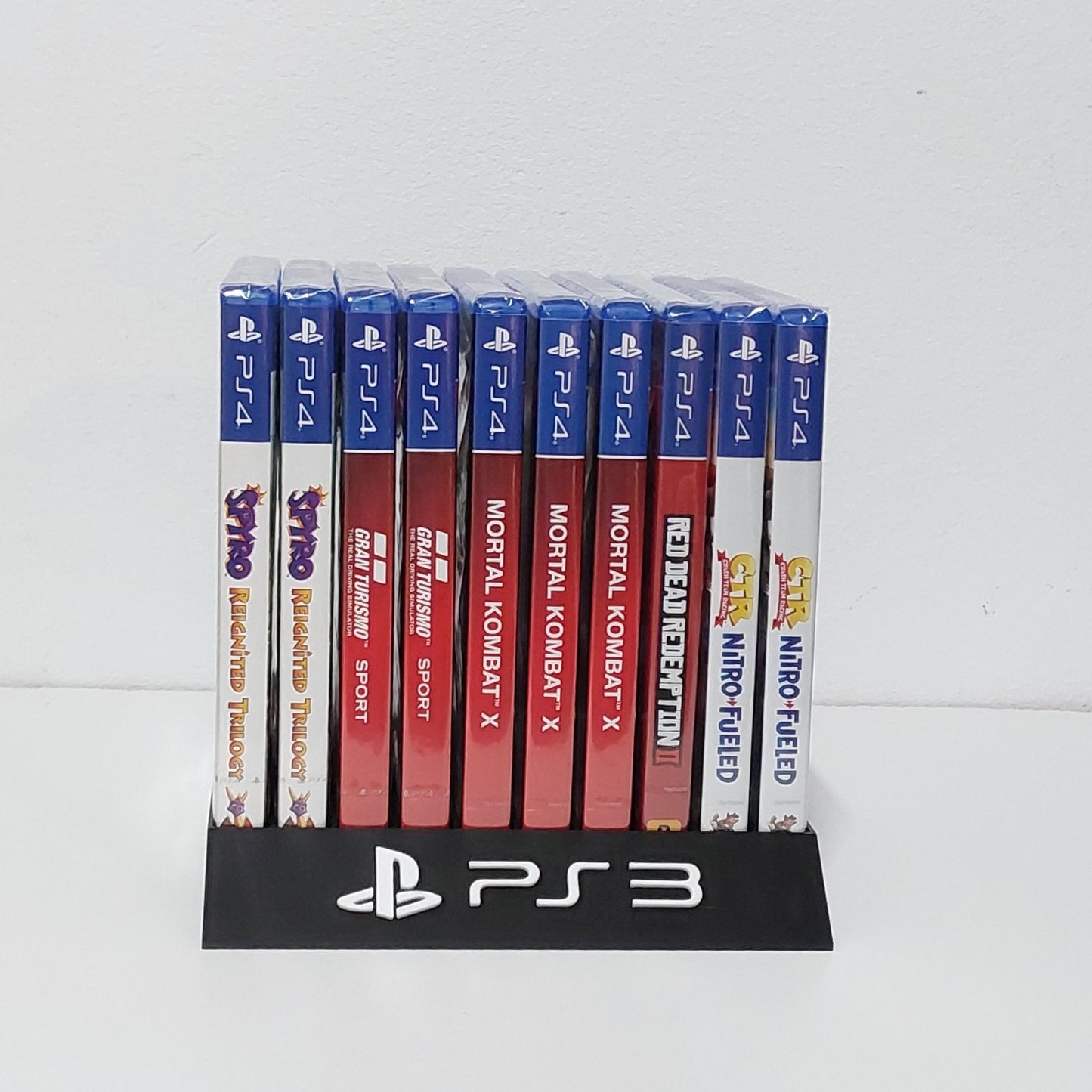 Expositor Stand Sony Playstation 3 PS3 8,10,12,14,15 Ranuras  hecho en 3D
