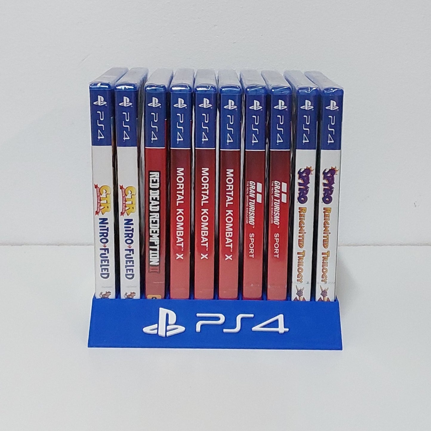 Expositor Stand Sony Playstation 4 PS4 8,10,12,14,15 Ranuras  hecho en 3D