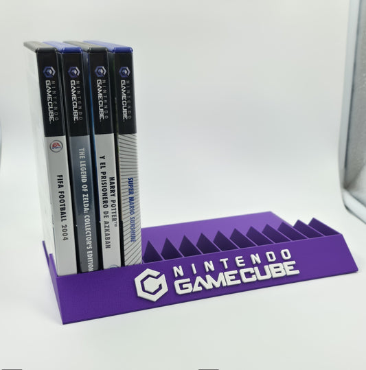 Expositor Stand 8,10,12,14,15 Ranuras juegos Nintendo Gamecube GC hecho en 3D