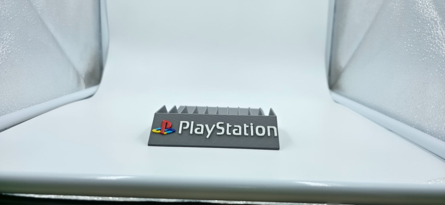 Expositor Stand Sony Playstation PS1 PSX NTSC  8,10,12,14,15,16,18,20 Ranuras 3D