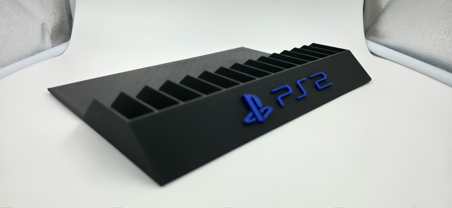 Expositor Stand Sony Playstation 2 PS2 8,10,12,14,15 Ranuras  hecho en 3D