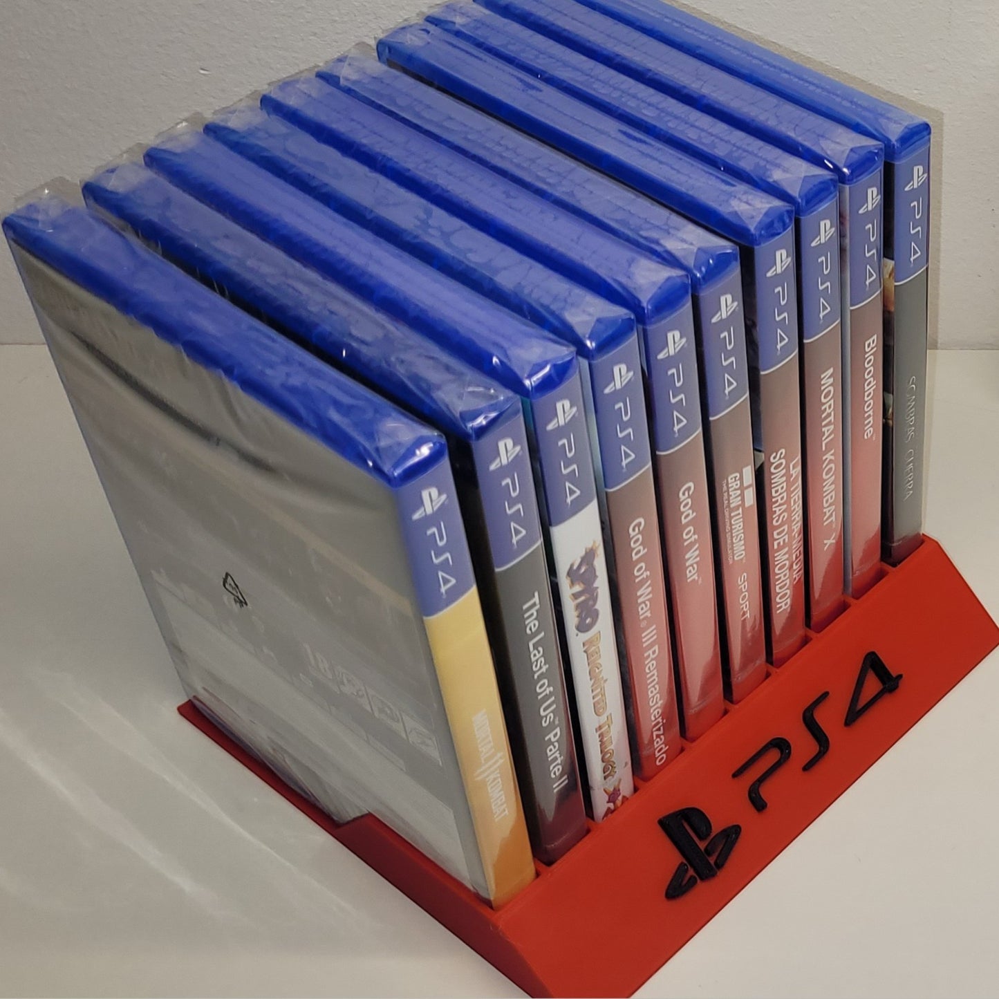 Expositor Stand Sony Playstation 4 PS4 8,10,12,14,15 Ranuras  hecho en 3D