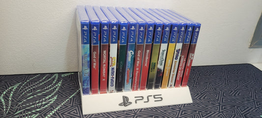 Expositor Stand Sony Playstation 5 PS5 8,10,12,14,15 Ranuras  hecho en 3D