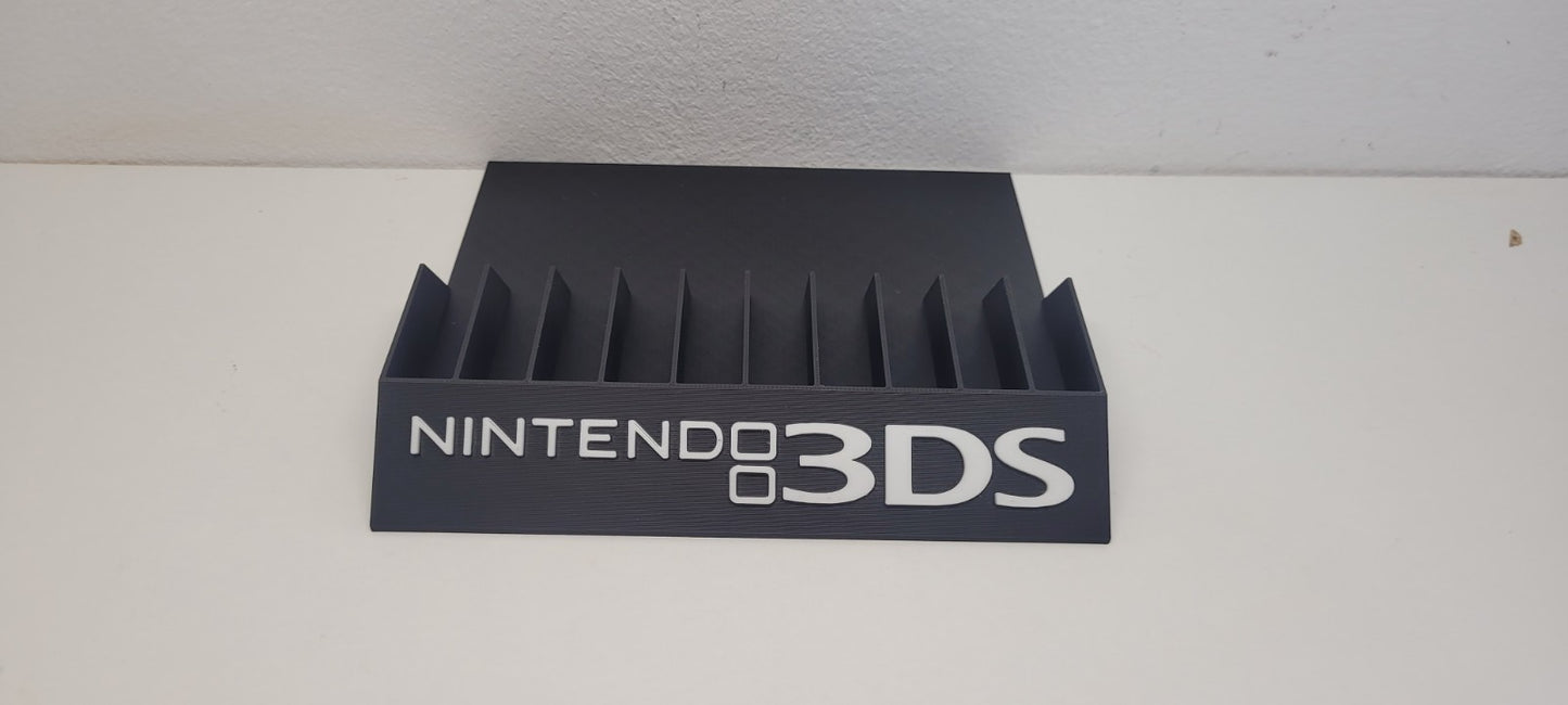 Expositor Stand 8,10,12,14 Ranuras juegos Nintendo 3DS hecho en 3D