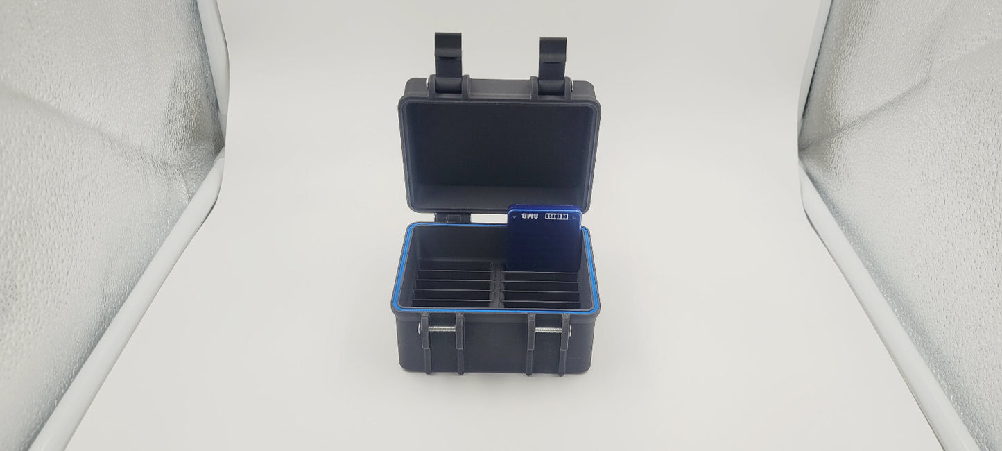 Caja almacenamiento mermory cards sony ps2 playstation 2 hecho en 3D.