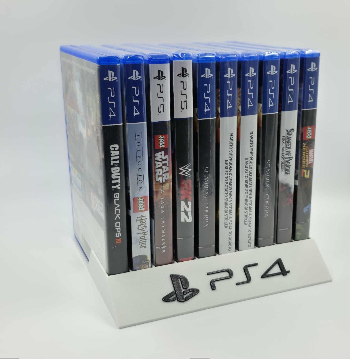 Expositor Stand Sony Playstation 4 PS4 8,10,12,14,15 Ranuras  hecho en 3D