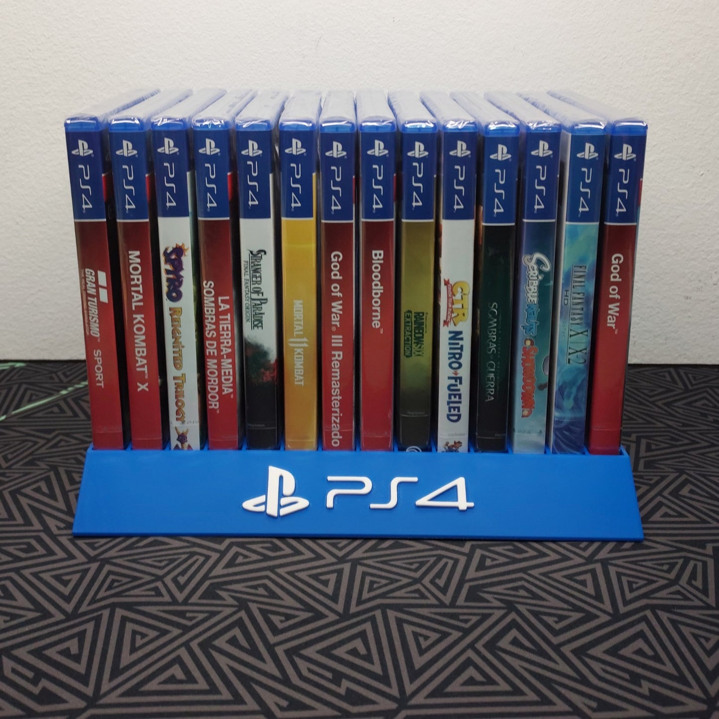 Expositor Stand Sony Playstation 4 PS4 8,10,12,14,15 Ranuras  hecho en 3D