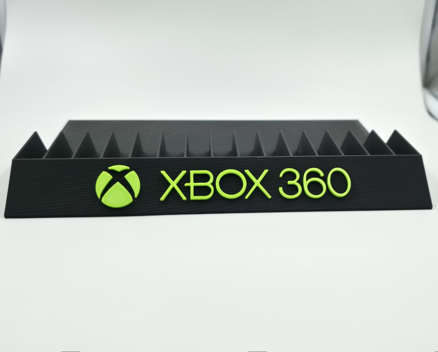 Expositor Stand 8,10,12,14,15 Ranuras juegos Xbox 360 hecho en 3D personalizado