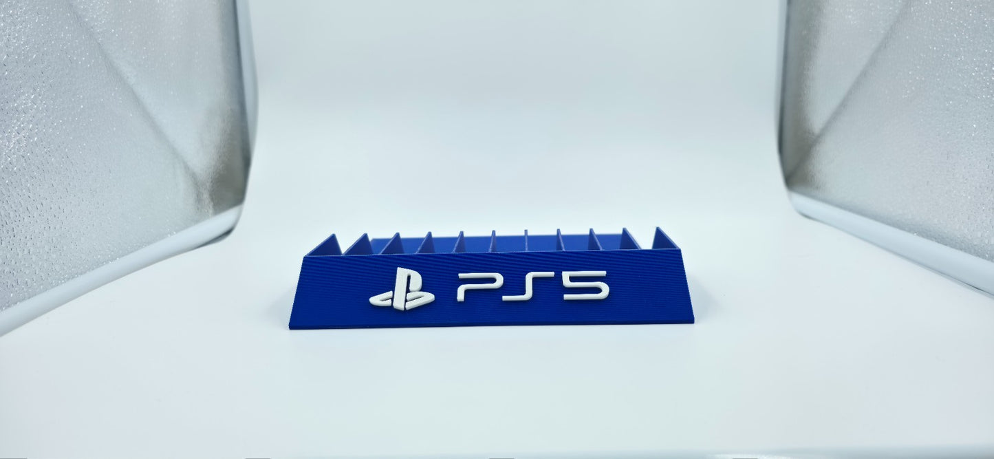 Expositor Stand Sony Playstation 5 PS5 8,10,12,14,15 Ranuras  hecho en 3D
