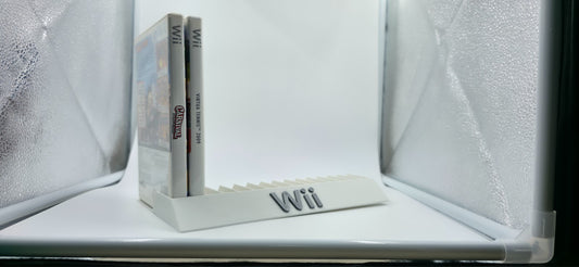 Expositor Stand 8,10,12,14,15 Ranuras juegos Nintendo WII hecho en 3D