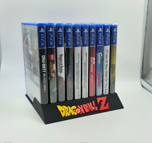 Expositor Stand Dragon ball Z ps2,ps4,ps5 xbox 360  8,10,12,14,15 Ranuras 3D