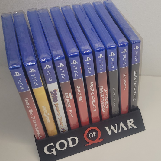 Expositor de Jogos God of War