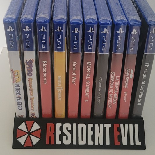 Expositor Juegos Resident Evil